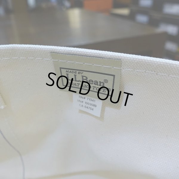 画像5: 【村上康成BREEZING】村上康成 X LLBean ソリッド・ボート・アンド・トート・バッグ オープン・トップ（ミディアム） (5)