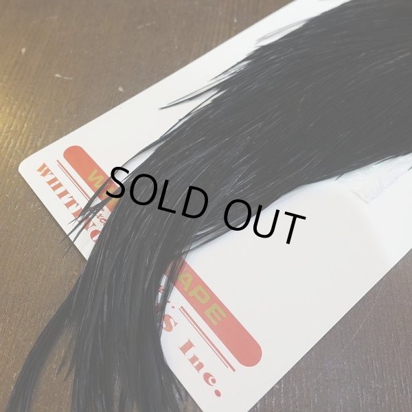 画像5: 【Whiting】ROOSTER CAPE Bronze Grade - DYED BLACK No.2 (5)