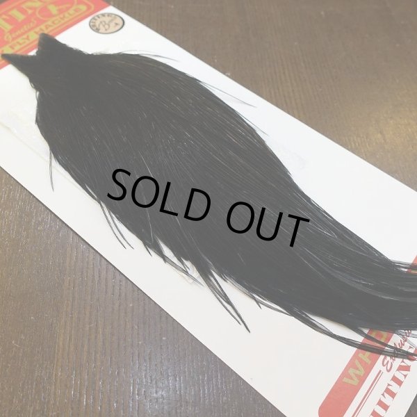 画像2: 【Whiting】ROOSTER CAPE Bronze Grade - DYED BLACK No.2 (2)