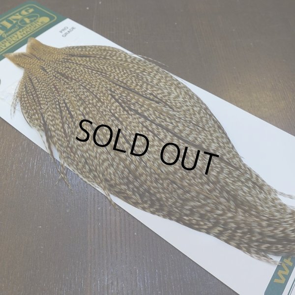 画像2: 【WHITING】Hebert ROOSTER CAPE PRO Grade - DUN GRIZZLY No.3 (2)