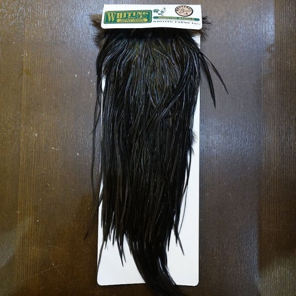 画像1: 【WHITING】Hebert Bronze Grade Saddle - Dyed Black No.4 #14  (1)