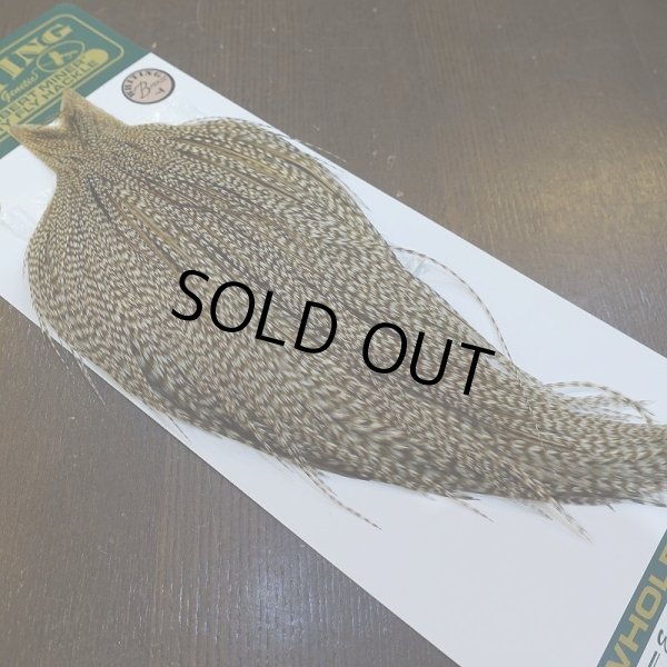 画像2: 【WHITING】Hebert ROOSTER CAPE Bronze Grade - DUN GRIZZLY No.1 (2)