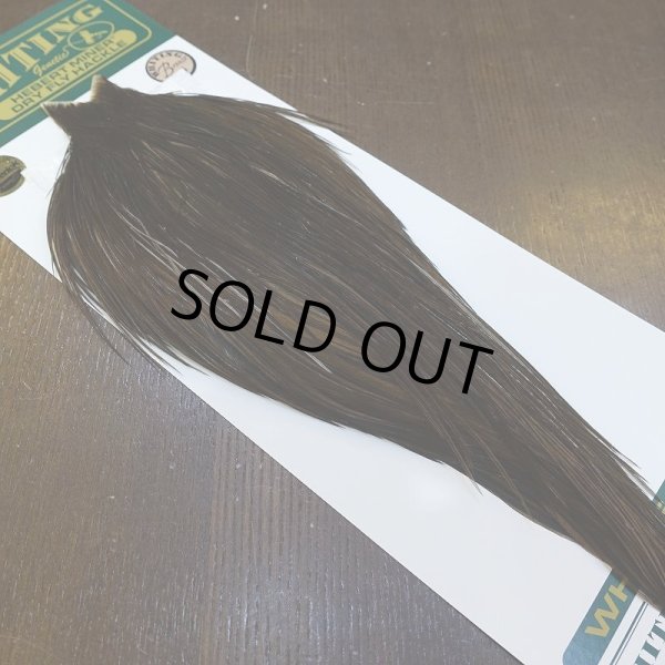 画像2: 【WHITING】Hebert ROOSTER CAPE Bronze Grade - DARK BROWN DUN No.1 (2)