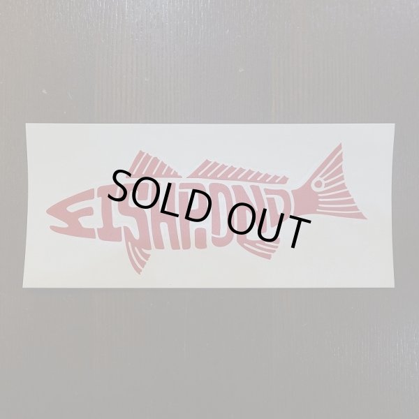 画像1: 【Fishpond】Thermal Die Cut Sticker Redfish 8"  (1)