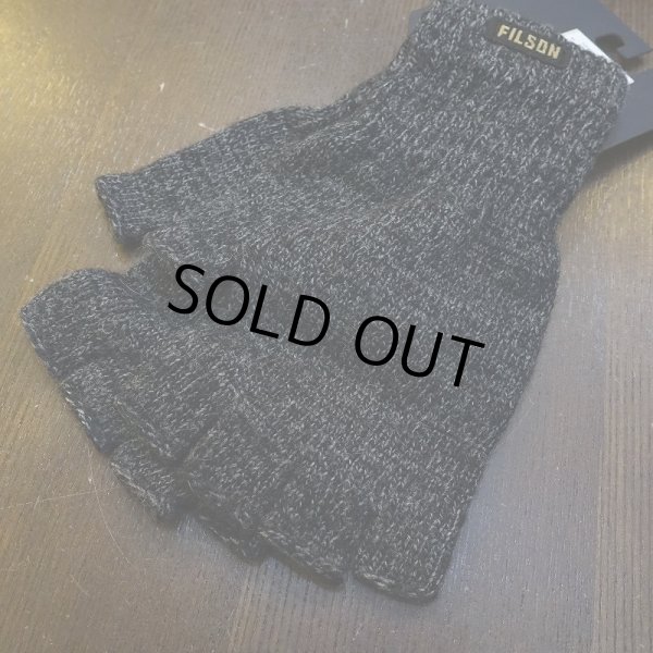 画像2: 【FILSON】FINGERLESS KNIT GLOVES フィンガーレス ニット グローブ (2)