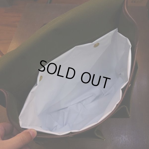 画像4: 【HARDY】ALN BAG - JAPAN LIMITED OLIVE/DK BROWN (4)