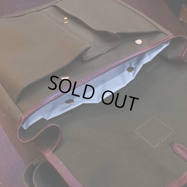 画像3: 【HARDY】ALN BAG - JAPAN LIMITED OLIVE/DK BROWN (3)