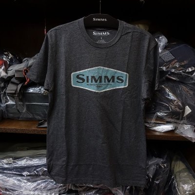 画像2: 【SIMMS】SIMMS LOGO FRAME T-SHIRT(SALE)