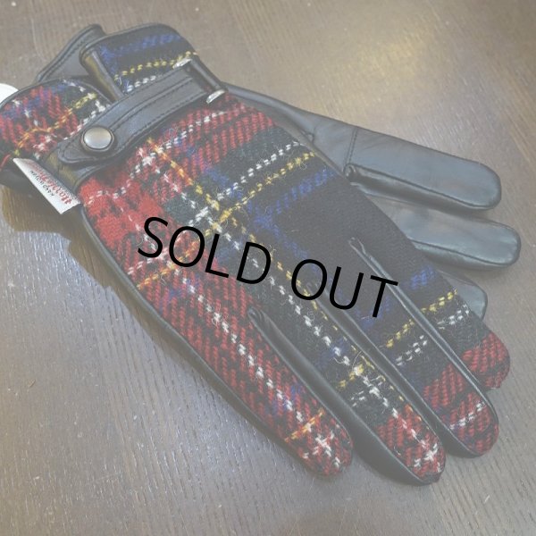 画像2: 【MEN】Harris Tweed グローブ /タッチパネル対応 (2)
