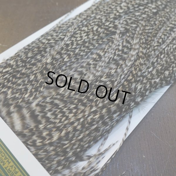 画像3: 【WHITING】Hebert Pro Grade Rooster Saddle - Grizzly #14 No.3 (3)