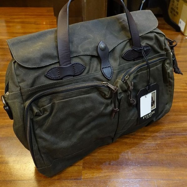 画像5: 【FILSON】24-HOUR TIN CLOTH BRIEFCASE - Otter Green (5)