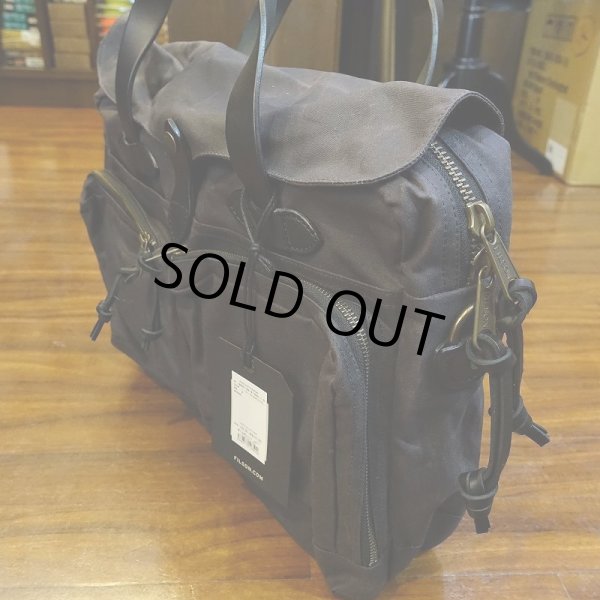 画像6: 【FILSON】24-HOUR TIN CLOTH BRIEFCASE - Charcoal (6)