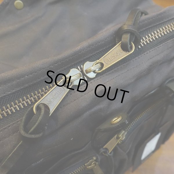 画像3: 【FILSON】24-HOUR TIN CLOTH BRIEFCASE - Charcoal (3)