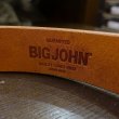 画像7: 【BIGJOHN】5ミリ厚 姫路レザー HIMEJI LEATHER ORIGINAL BELT (7)