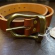 画像6: 【BIGJOHN】5ミリ厚 姫路レザー HIMEJI LEATHER ORIGINAL BELT (6)