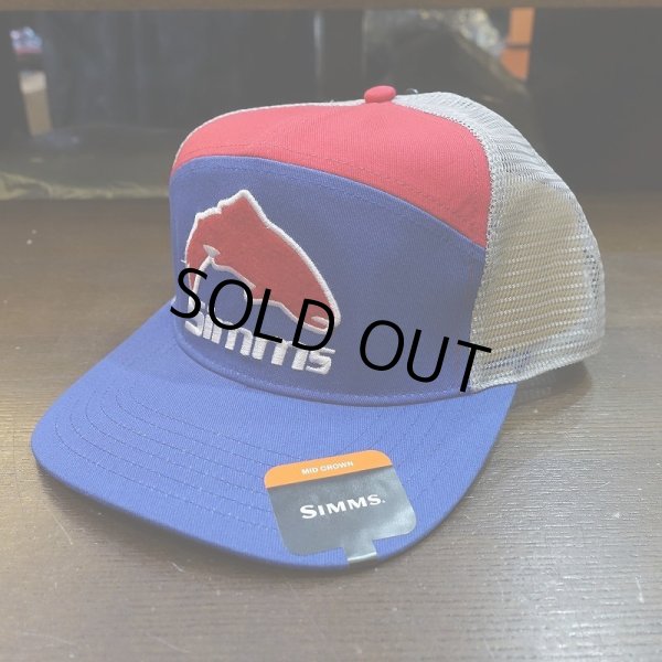画像1: 【SIMMS】BROWN TROUT 7-PANEL - NAVY(SALE) (1)