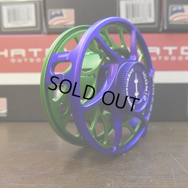 画像4: 【HATCH】ICONIC 4 PLUS REEL LA - Jokester Purple/Green (4)