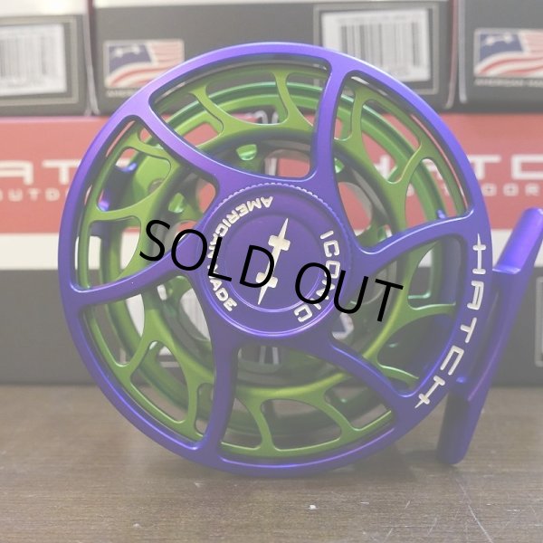 画像2: 【HATCH】ICONIC 5 PLUS REEL LA - Jokester Purple/Green (2)