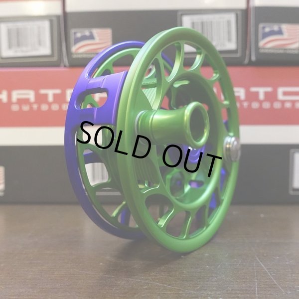 画像4: 【HATCH】ICONIC 5 PLUS REEL LA - Jokester Purple/Green (4)