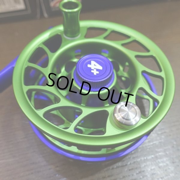 画像6: 【HATCH】ICONIC 4 PLUS REEL LA - Jokester Purple/Green (6)