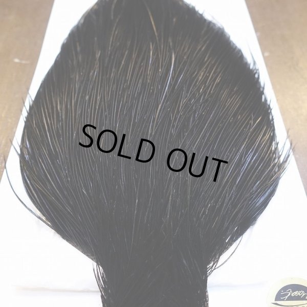 画像7: 【WHITING】High & Dry ROOSTER Cape - DYED BLACK No.1 (7)