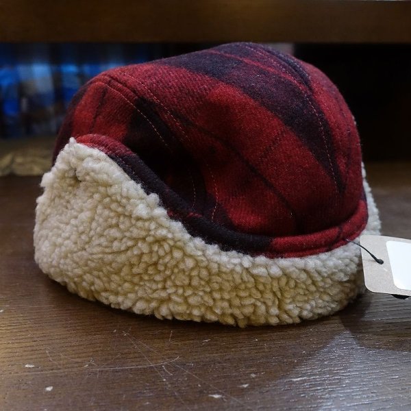 画像2: 【SIMMS】COLDWEATHER CAP RED BUFFALO PLAID (2)