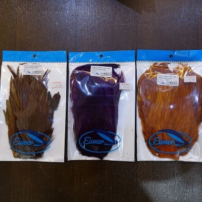 画像2: 【Eumer】Indian cock neck cape hackle(SALE)