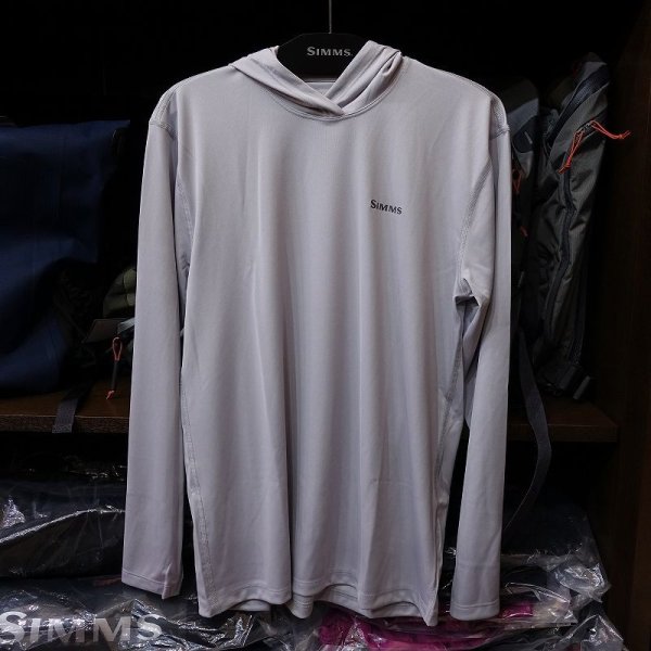 画像1: 【SIMMS】Tech Hoody - TROUT LOGO FLAME/STERLING (1)