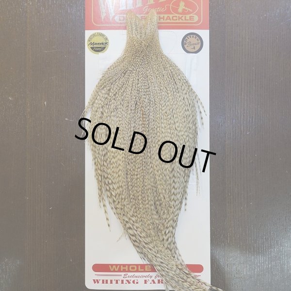 画像1: 【Whiting】ROOSTER CAPE Bronze Grade - DUN Grizzly No.2 (1)