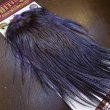 画像2: 【WHITING】Coq de Leon Saddle Bronze Grade - DYED BADGER/LAVENDER (2)