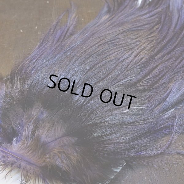 画像3: 【WHITING】Coq de Leon Saddle Bronze Grade - DYED BADGER/LAVENDER (3)