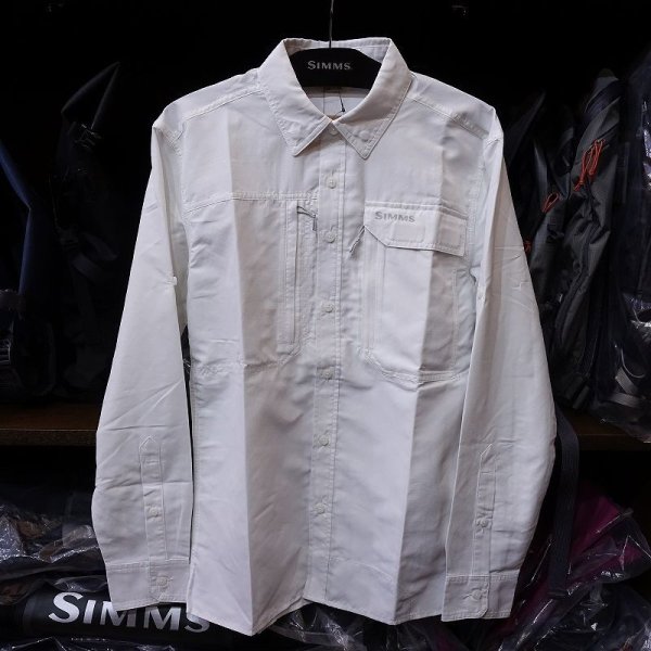 画像1: 【SIMMS】Guide Shirt - White (1)