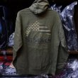 画像2: 【SIMMS】WOODEN FLAG TROUT HOODY - MILITARY HEATHER (2)