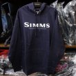 画像1: 【SIMMS】LOGO HOODY - MIDNIGHT (1)