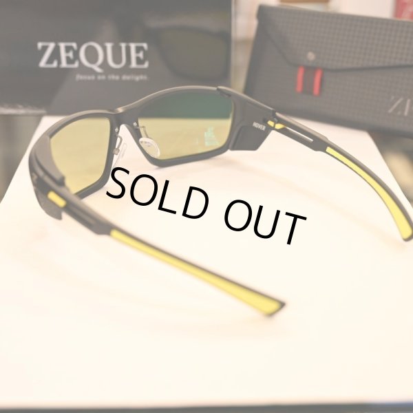 画像3: 【Zeque】HOVER F-1978 MATTE BLACK/ YELLOW (EASE GREEN/ BLUE MIRROR) (3)