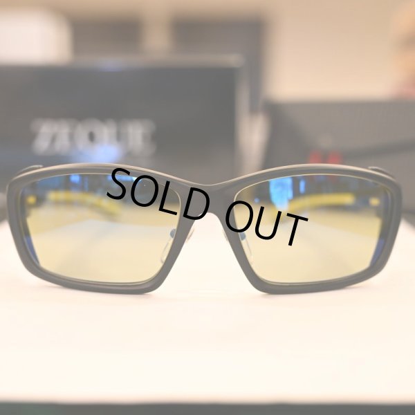 画像5: 【Zeque】HOVER F-1978 MATTE BLACK/ YELLOW (EASE GREEN/ BLUE MIRROR) (5)