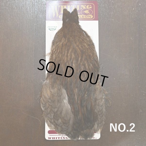 画像2: 【WHITING】Coq de Leon Hen Cape - Unique Variant (2)