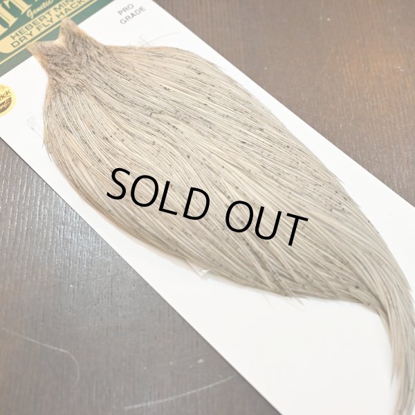 画像2: 【WHITING】Hebert ROOSTER CAPE PRO Grade - LIGHT GREY DUN (2)