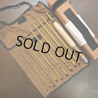 【美品】アキスコ　リグラス　763-6 #3 ACISCO リグラス 6ピース グラスフライロッド AXRG 763-6 7'6