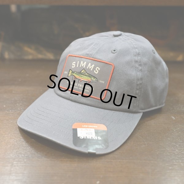 画像1: 【SIMMS】SINGLE HAUL CAP - GUNMETAL TROUT (1)