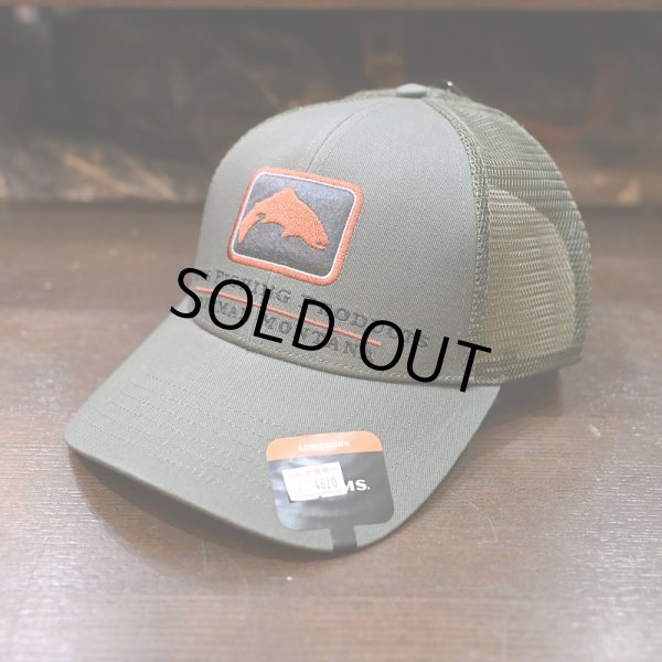 画像1: 【SIMMS】TROUT ICON TRUCKER - SMOKEY OLIVE (1)