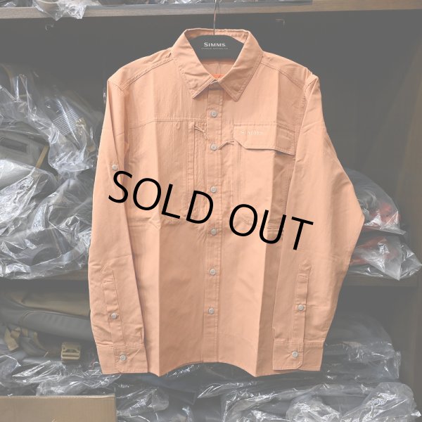 画像1: 【SIMMS】Guide Shirt - OrangeMaple (1)