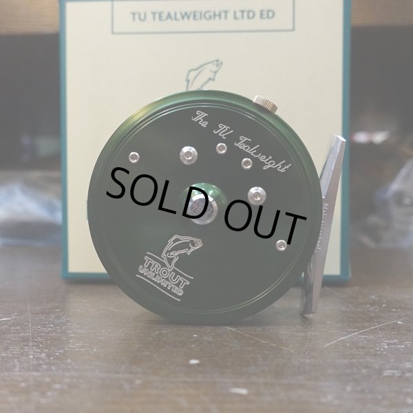 画像2: 【HARDY】Limited Edition Trout Unlimited Tealweight Fly Reel (2)