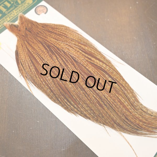 画像2: 【WHITING】Hebert ROOSTER CAPE Bronze Grade - BARRED DARK GINGER (2)