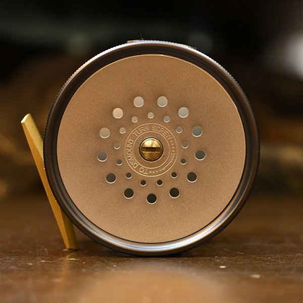 画像2: 【HARDY】1921 WIDE SPOOL PERFECT 3 1/2" LHW（左巻き） (2)