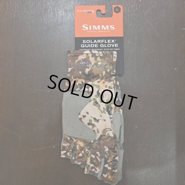 画像1: 【SIMMS】Solarflex Guide Glove - river camo #US-L(SALE) (1)
