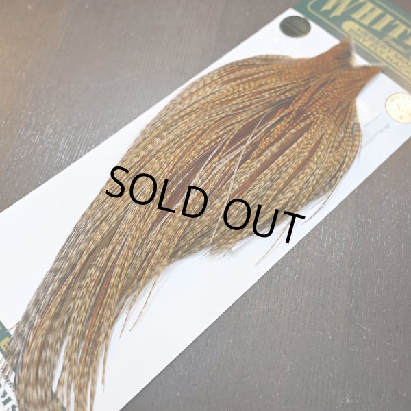 画像5: 【WHITING】Hebert ROOSTER CAPE Silver grade - BARRED DARK GINGER (5)