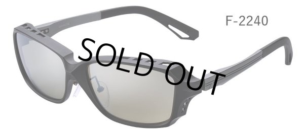 画像1: 【Zeque】SHADE F-2240 MATTE BLACK/ GUNMETAL(TRUEVIEW SPORTS/ SILVER MIRROR) (1)