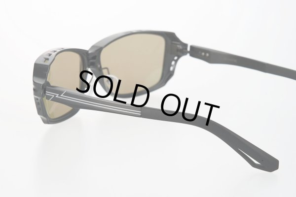 画像3: 【Zeque】SHADE F-2242 SMOKE/ MATTE BLACK (EASE GREEN/ BLUE MIRROR) (3)