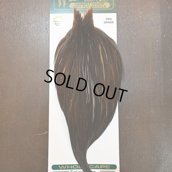 画像1: 【WHITING】Hebert ROOSTER CAPE PRO Grade - DARK BROWN DUN (1)